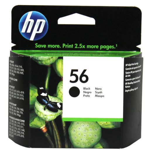 Druckerpatronen Hp Officejet 5610 All In One HP 56 Schwarz Tintenpatrone Druckerpatrone für DeskJet OfficeJet