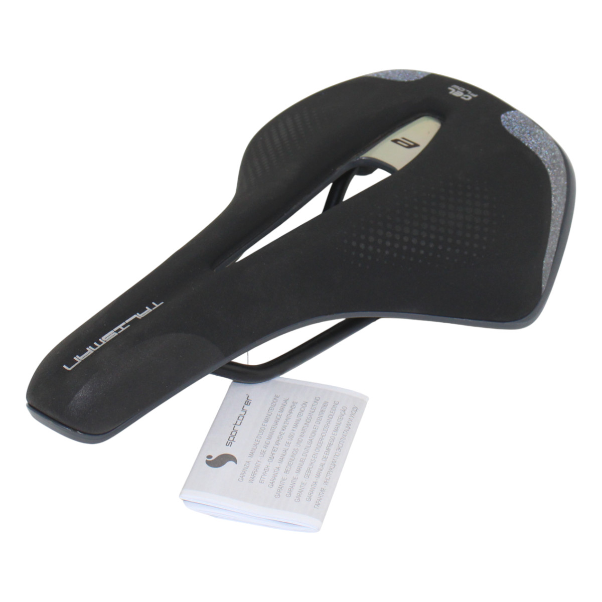 Sportourer Talisman Man Gel Flow E-Bike Sattel schwarz Fahrradsattel