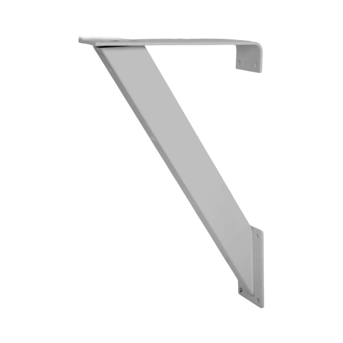 Strate Wandkonsole in Weiß Höhe 170 mm Wandhalterung Trägerkonsole 