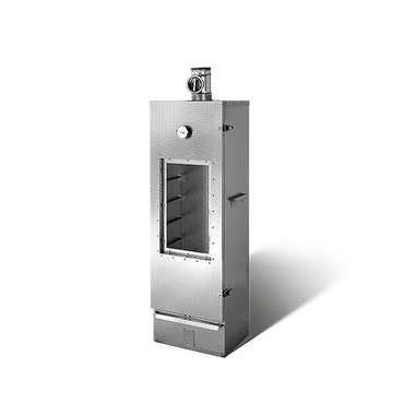 SMOKI Forno Affumicatore Isolante Con Finestra – Lamiera Alluminata 120 Cm – Prodotto In Germania