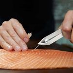 Börns Grätenzange Fischgrätenzange Grätenpinzette Fischpinzette Edelstahl 002