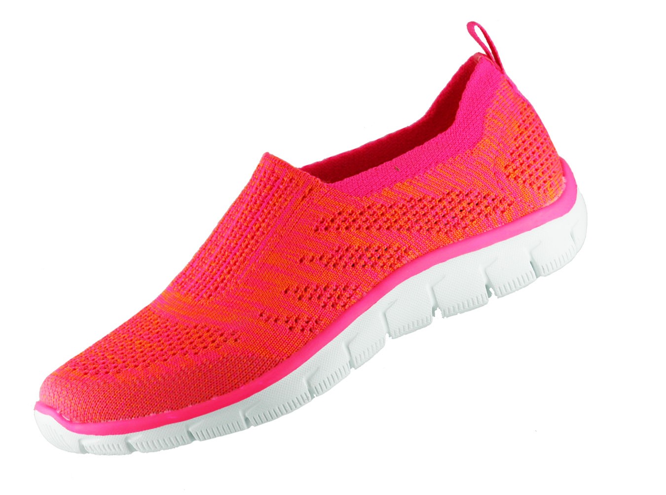 Skechers Empire Inside Look Slip-On Damen Schuhe Sneaker Memory Foam 12419-ORHP