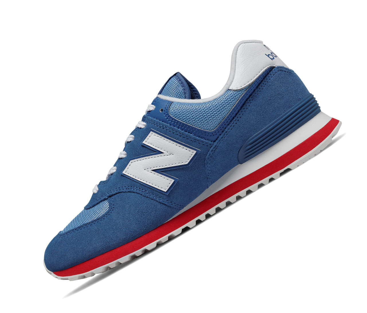 New Balance 574 Classics ML574ERG Blau Rot Retro Herren Sneaker New Balance 574 Classics ML574ERG Blau Rot Retro Herren Sneaker