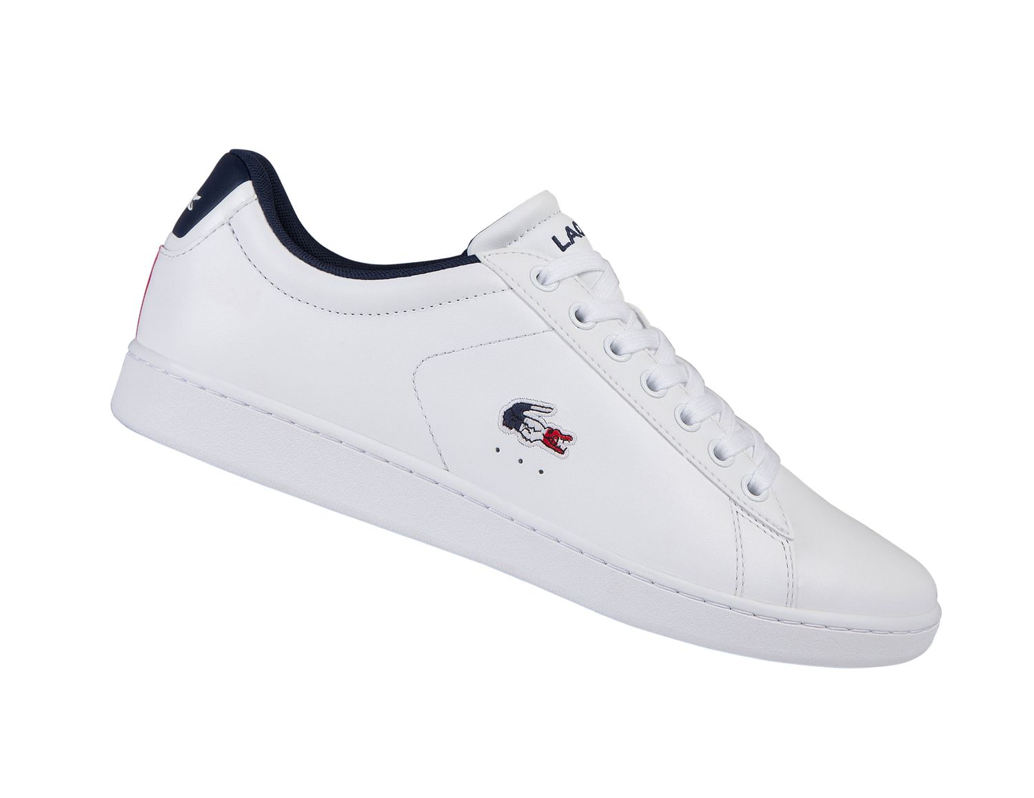 Lacoste Carnaby Evo TRI Weiss 739SMA0033407 Herren Sneaker | Haus der Marken