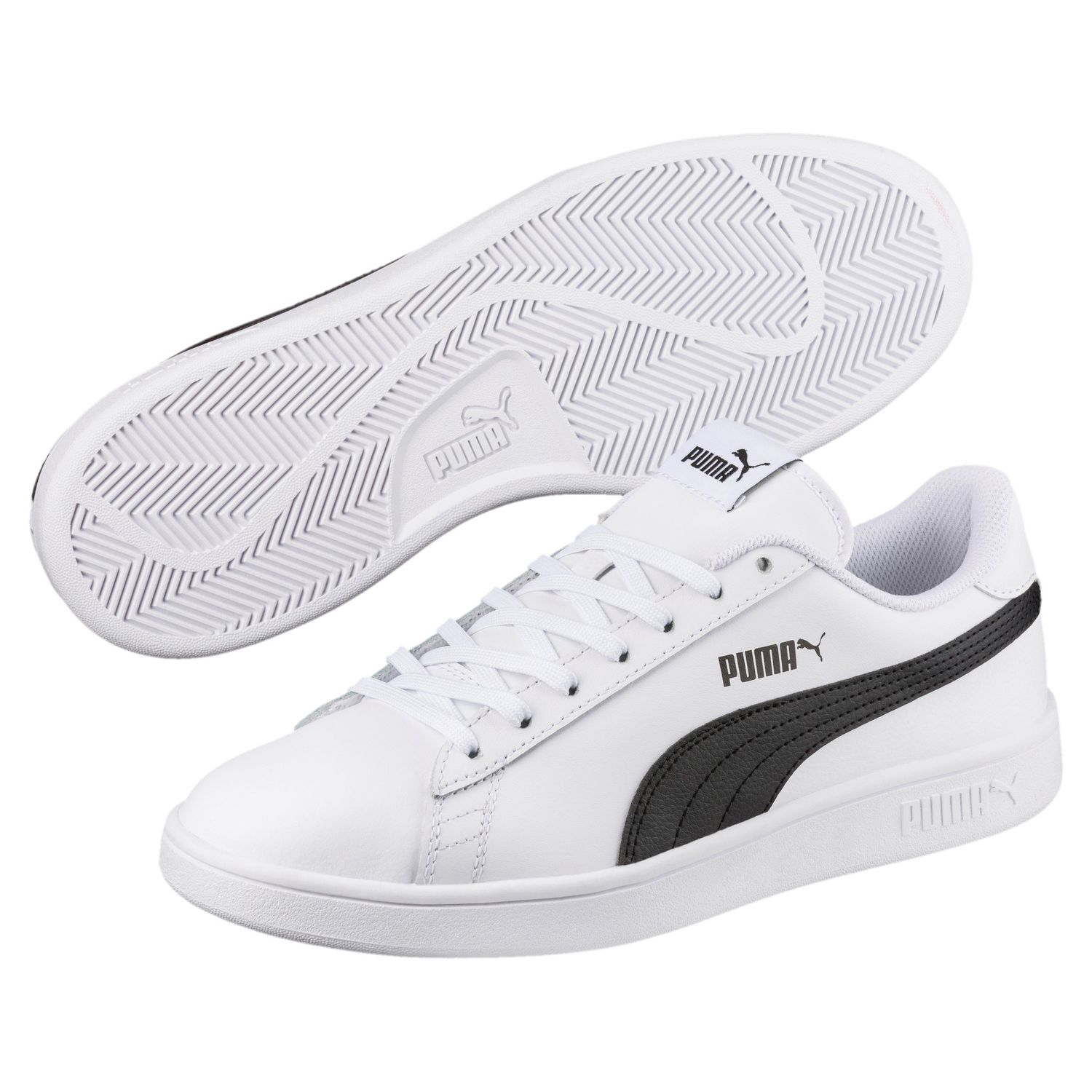 Puma Smash V2 Sneaker 365215 Bianco 01 Retrò Unisex Fashion Tempo Libero Scarpe Nuovo Ebay 