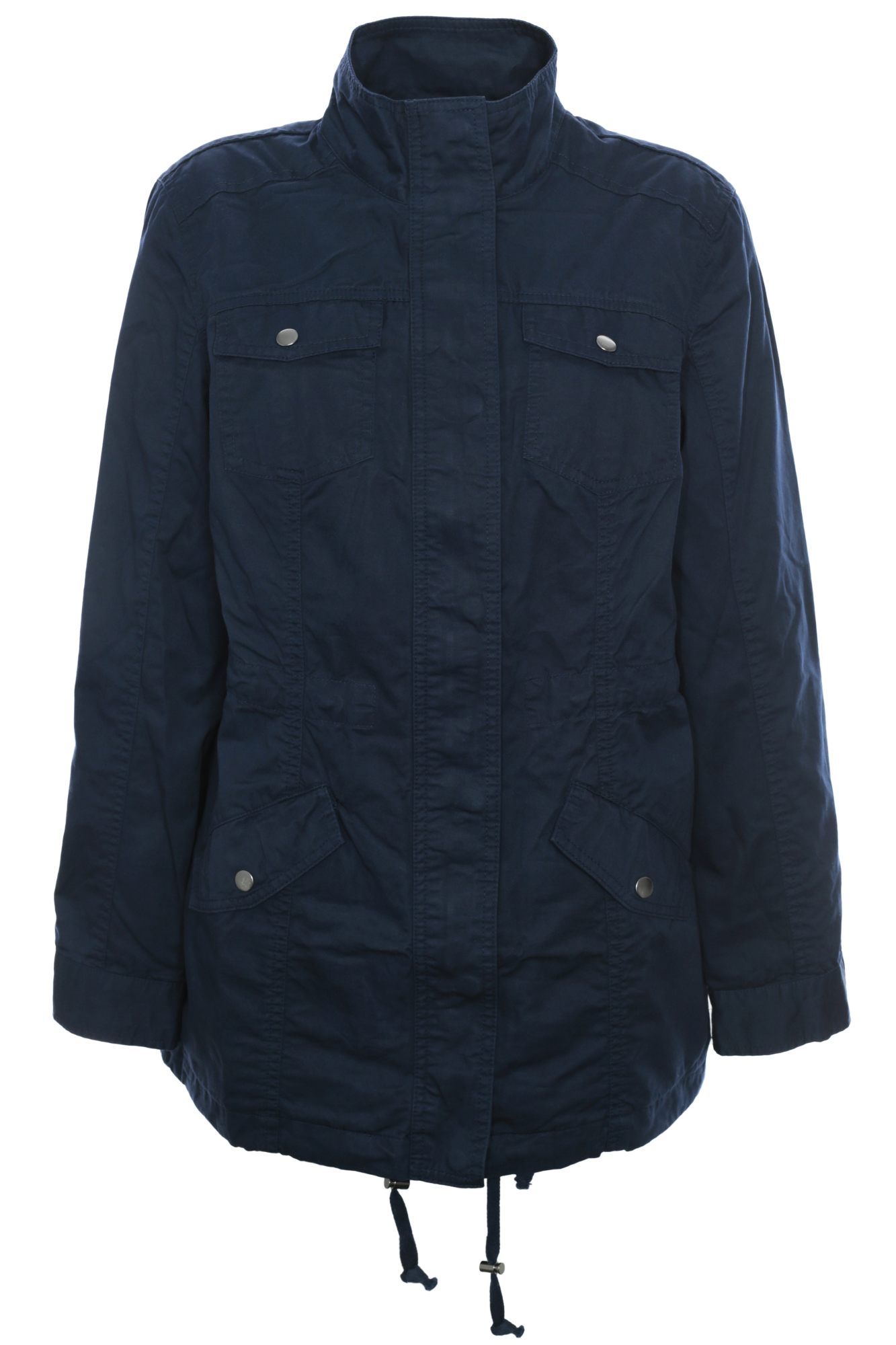 Sheego jacket anorak coat parka jacket navy dark blue women plus size ...