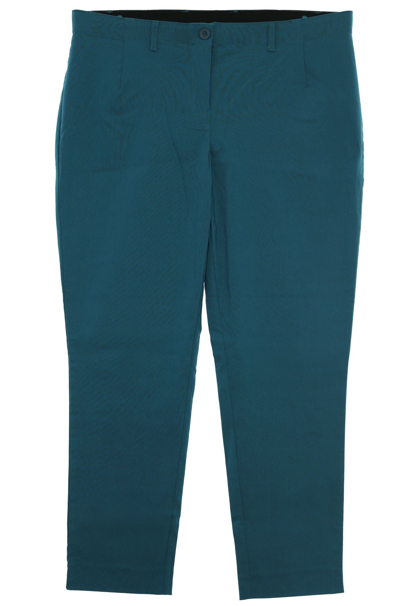 sheego Bengalin Stretch Hose Damen Die Schmale Pants Kurzgröße Viskose