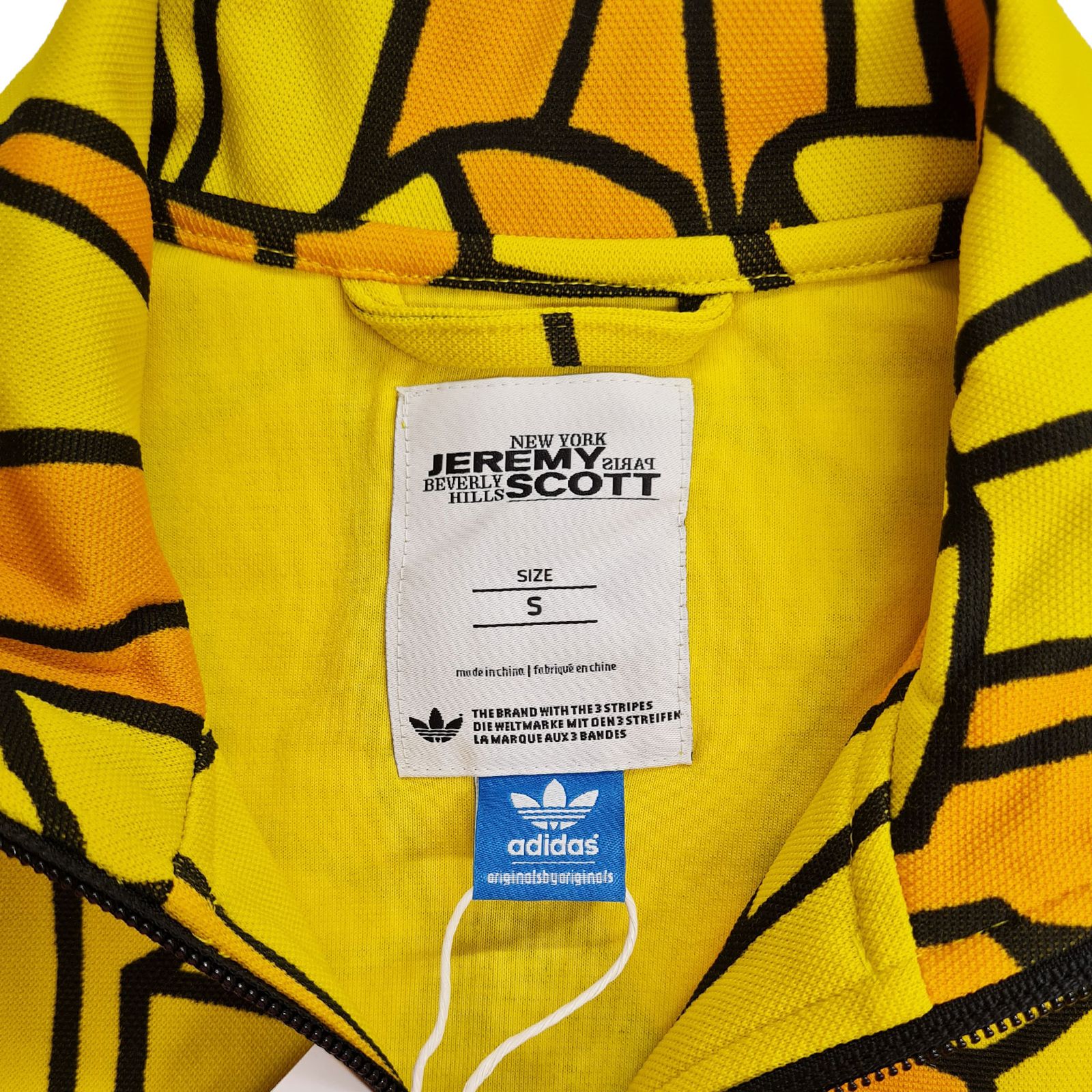 Adidas X Jeremy Scott JS French Fry TT Track Top Jacket