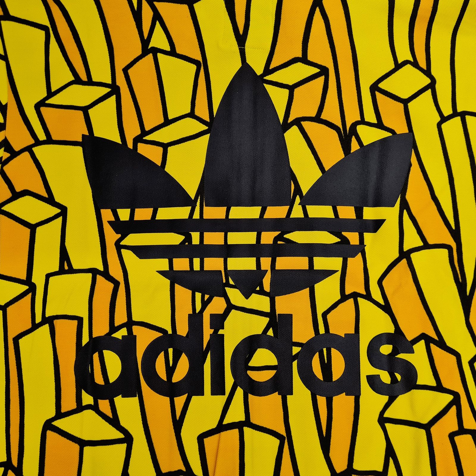 Adidas X Jeremy Scott JS French Fry TT Track Top Jacket