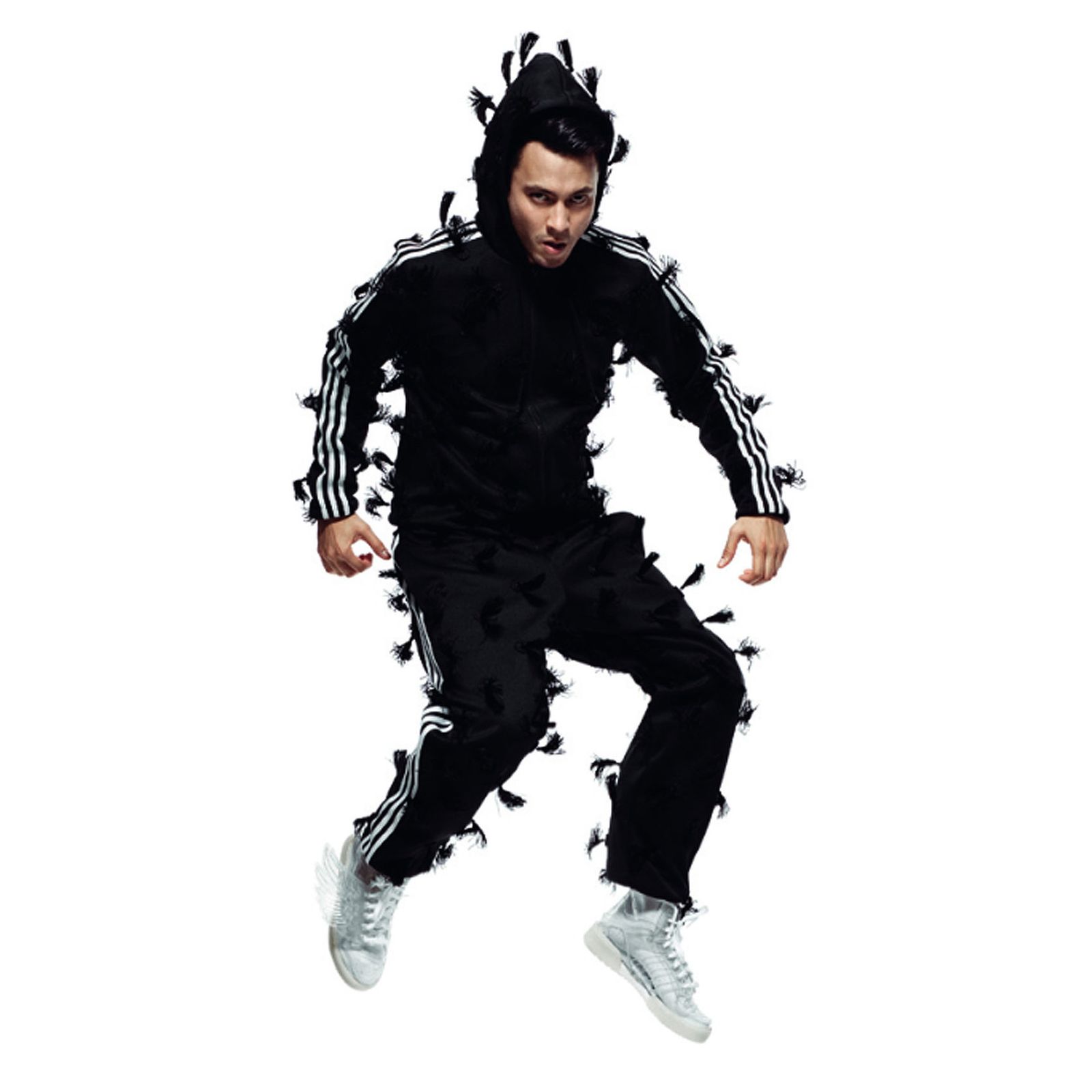 Adidas Jeremy Scott JS Tassels Track Suit Jacket + Pants Limited