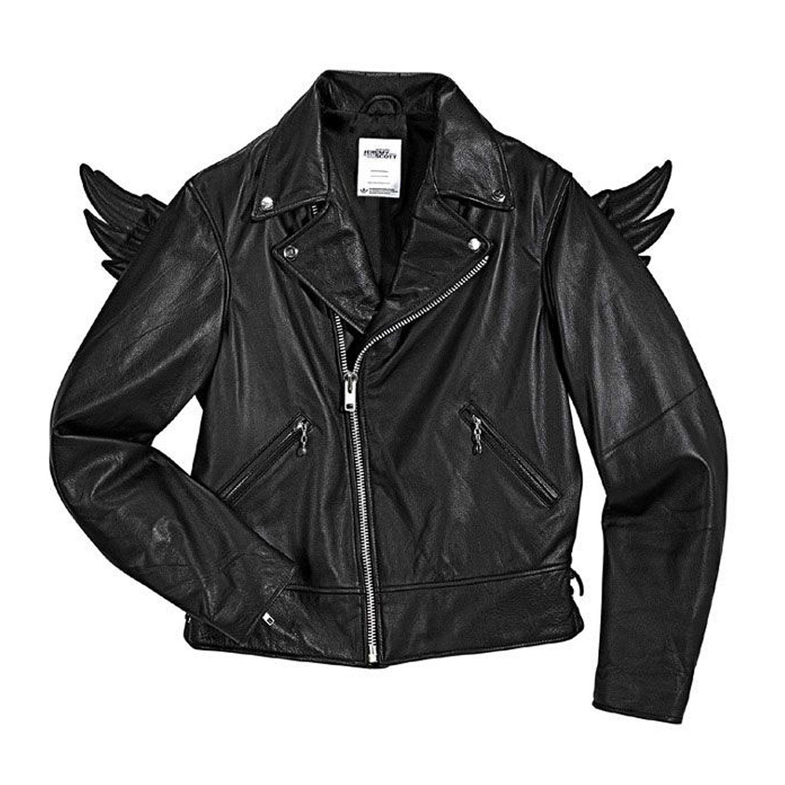 ジャケットその他 IONSEOUL Glossy biker jacket JE477 O21147-adidas-jeremy-scott-