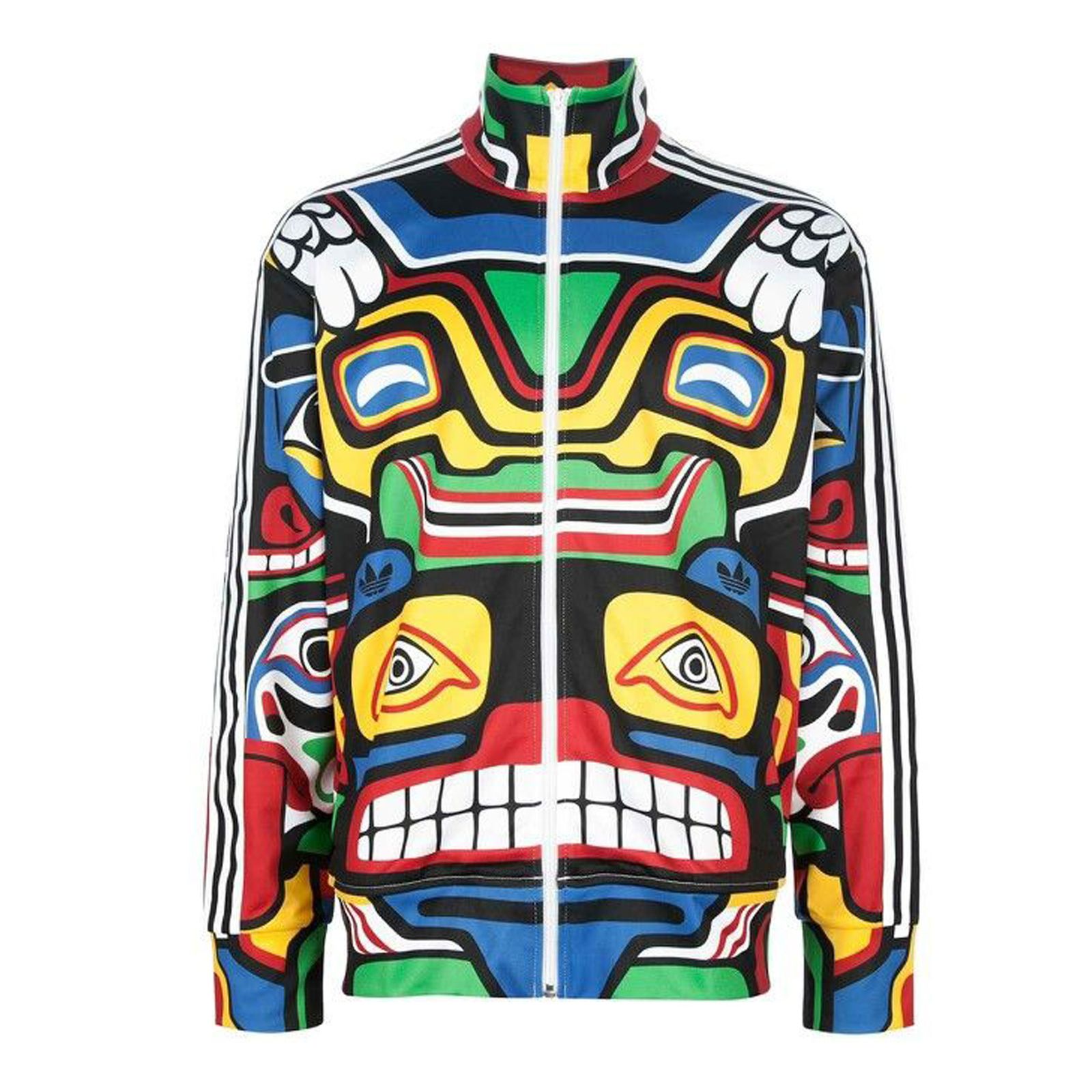 adidas Jeremy Scott オレンジジャケット M Adidas Originals ObyO Jeremy Scott PLAQUE JACKET TRACK TOP