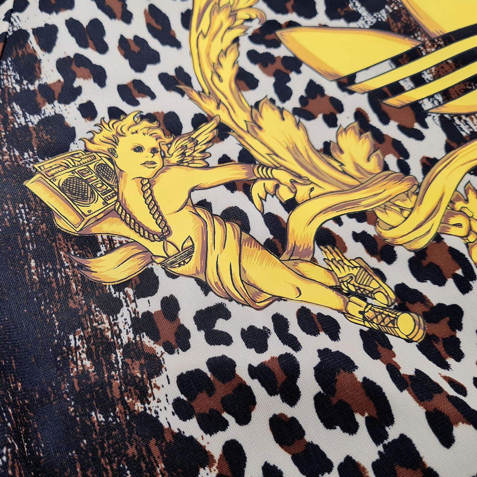 Adidas Jeremy Scott Leopard TT Superstar Jacket Obyo W61481 Track
