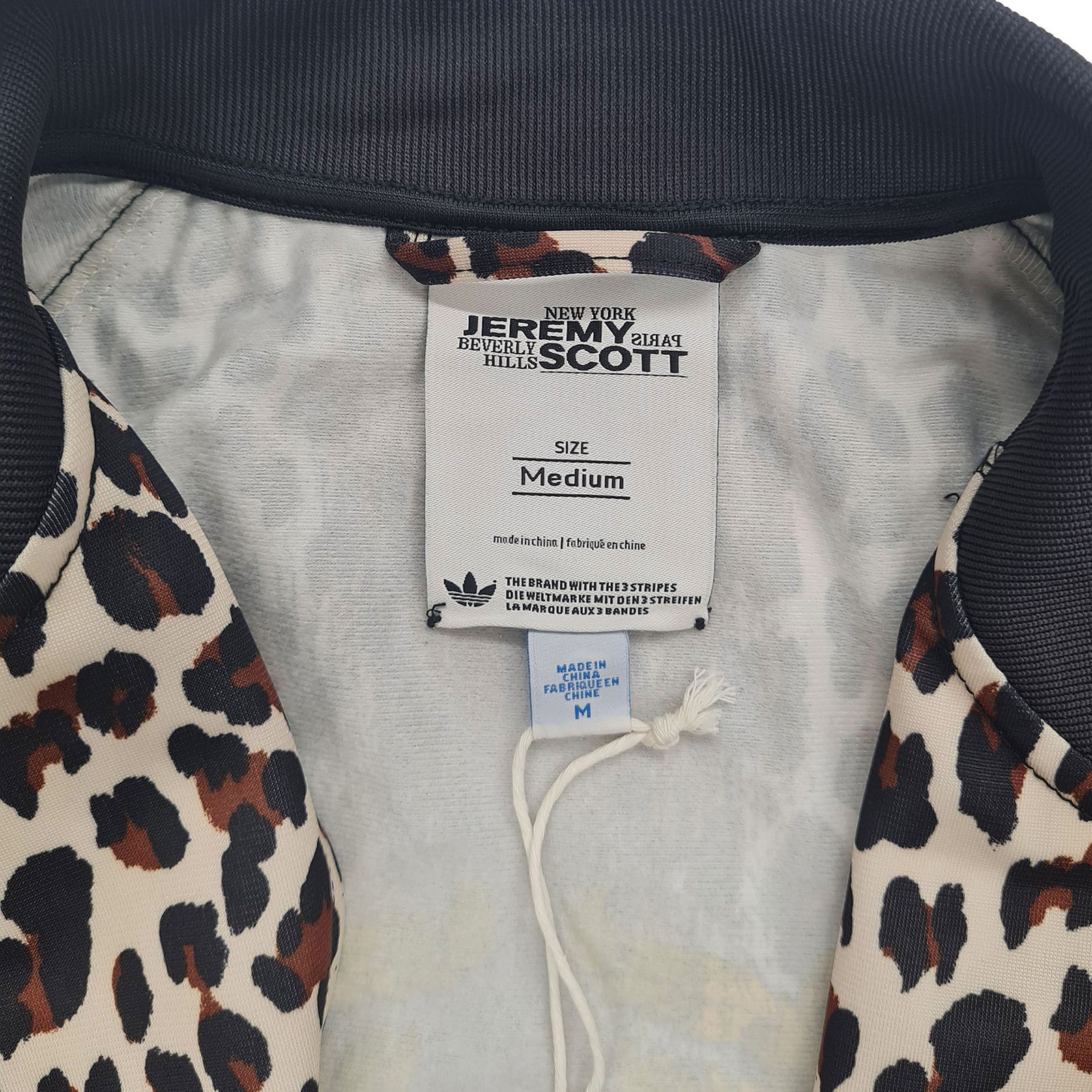 Adidas Jeremy Scott Leopard TT Superstar Jacket Obyo W61481 Track