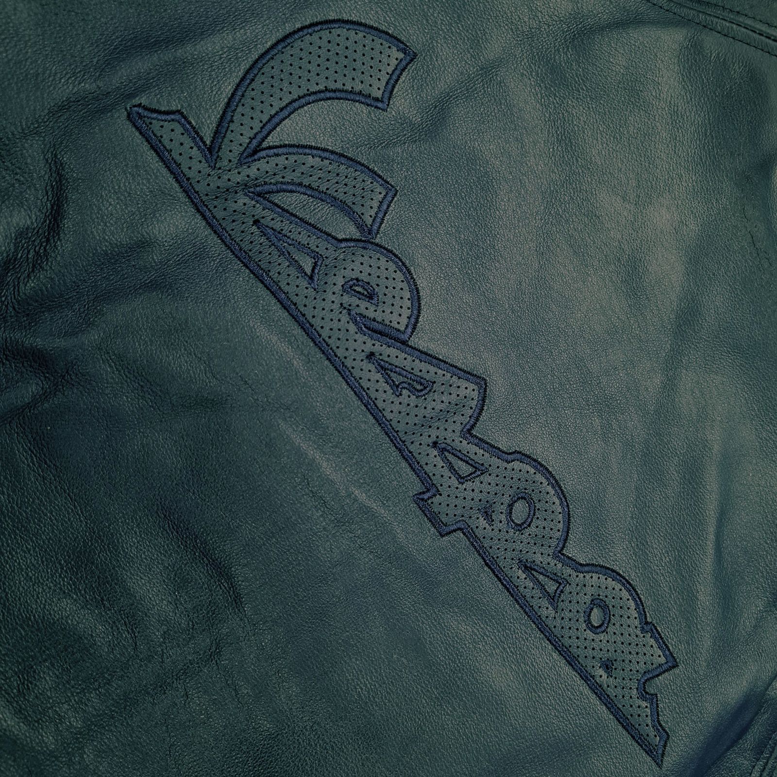 Adidas Originals Leather Jacket Vespa Men's Jacket Navy Rare New