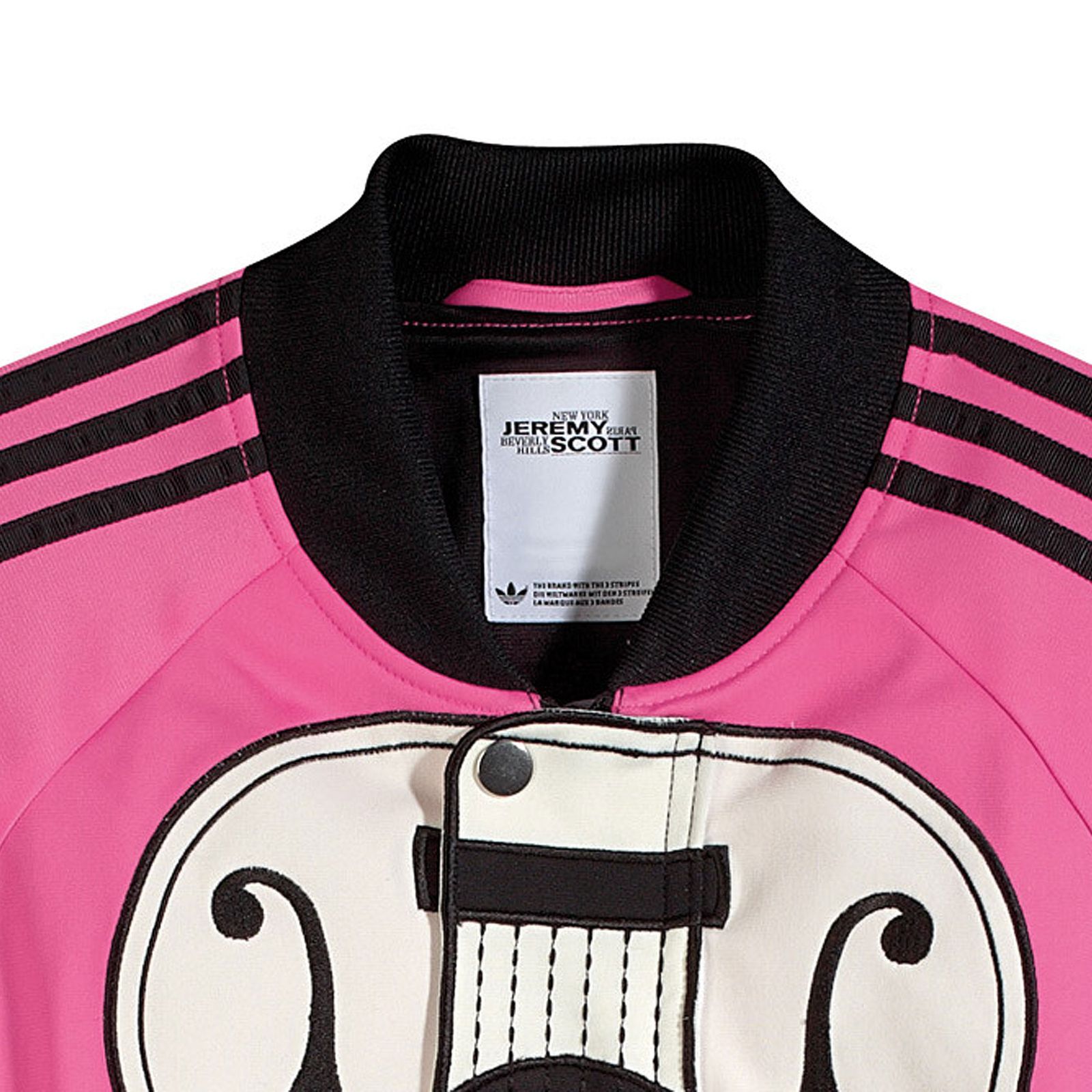 Adidas X Jeremy Scott JS Guitar TT Track Top Jacket Guitar Rarity
