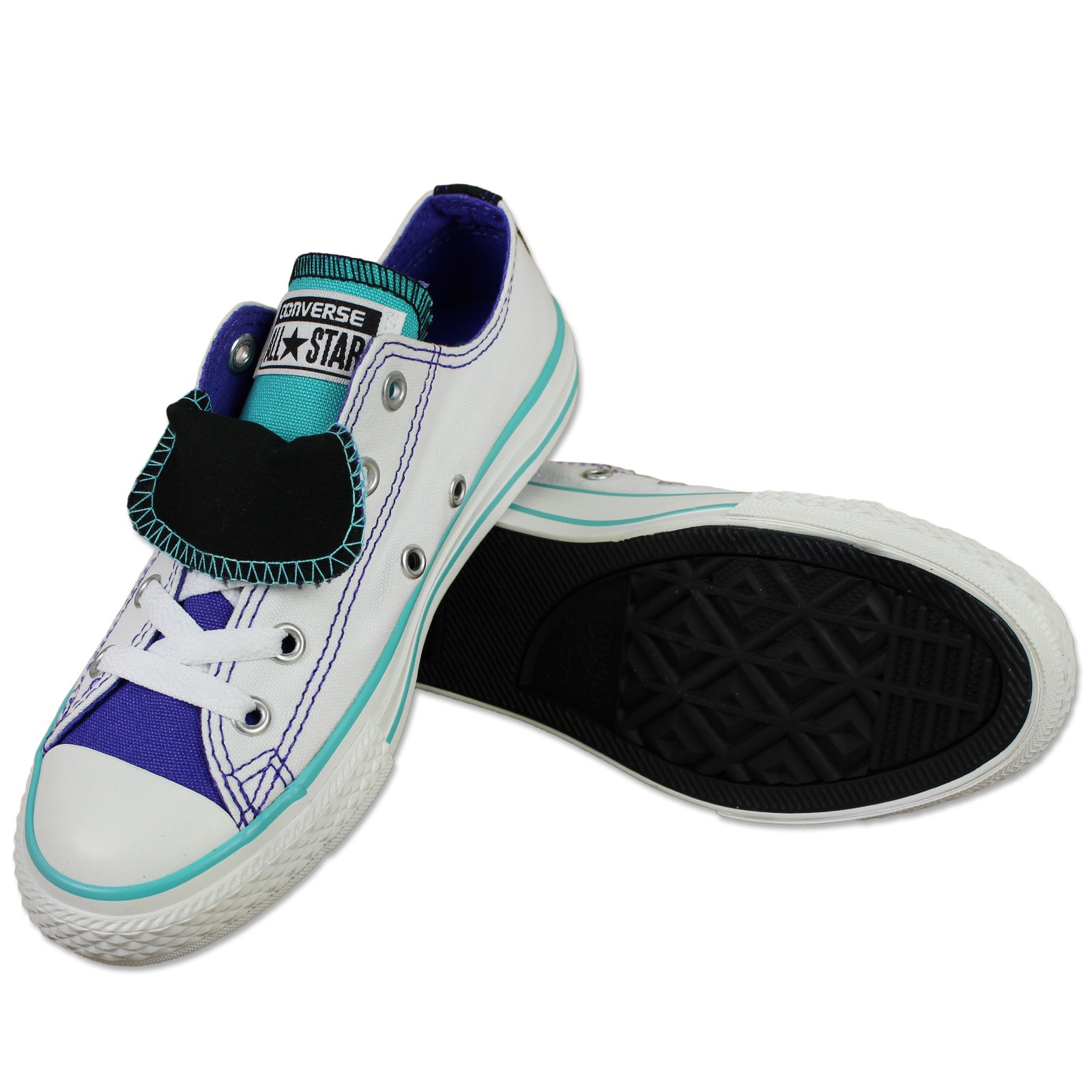 Converse Kinder Schuhe Chuck Taylor All Star OX Double Tongue