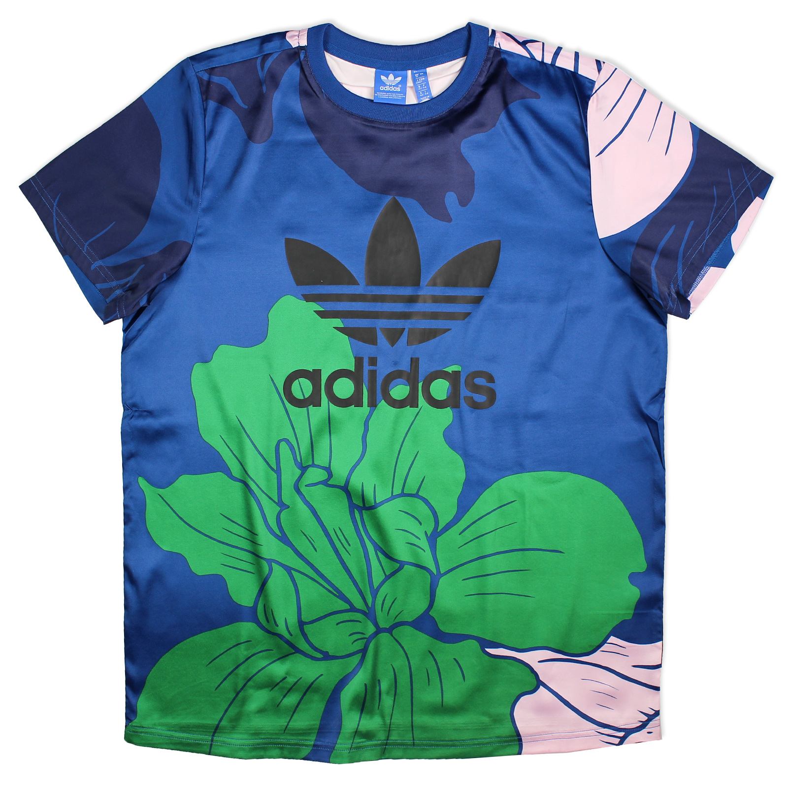 tee shirt adidas fleuri