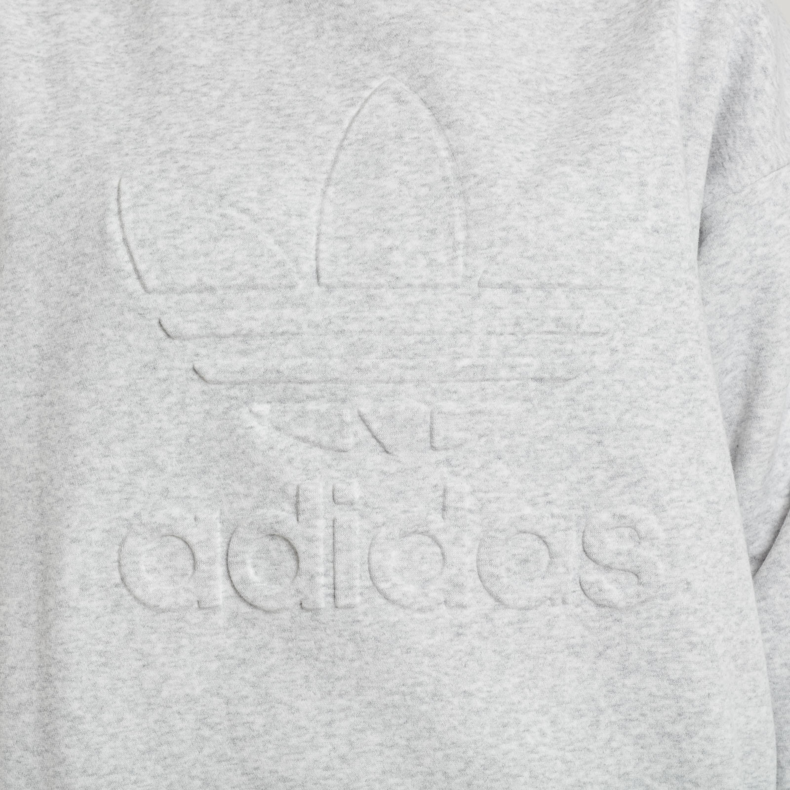 adidas Originals Trefoil NY New York Fleece Damen Sweatshirt kuschelig Grau adidas Originals Trefoil NY New York Fleece Damen Sweatshirt kuschelig Grau