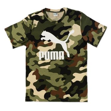 Puma Camouflage Shirt Wild Pack Cano Tee Big Speedcat Flecktarn