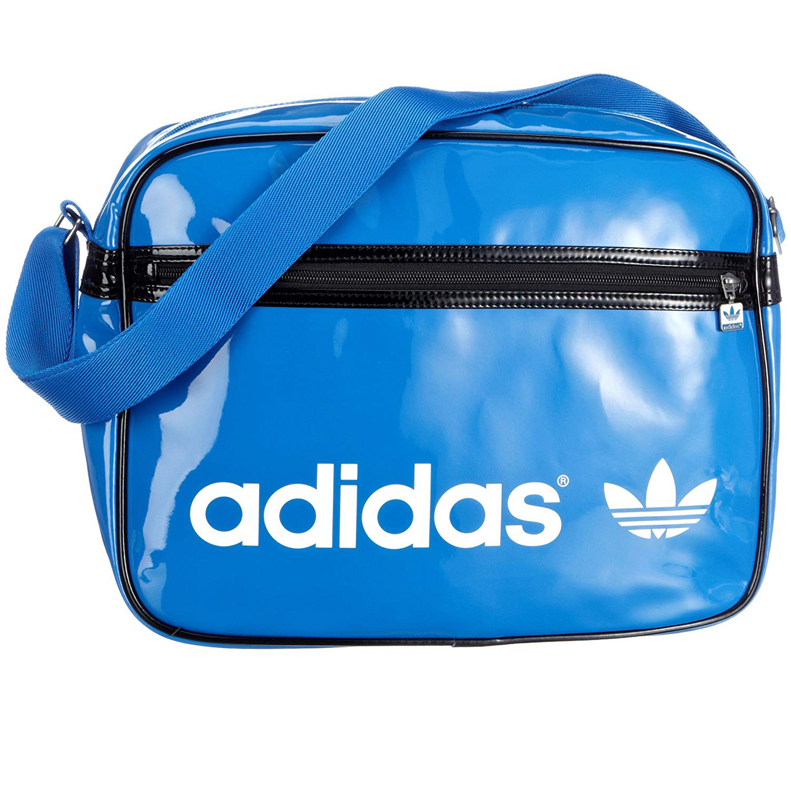 Details zu adidas Originals Airline Bag Messenger TascheV86338 Lackleder Bluebird Blau Details zu adidas Originals Airline Bag Messenger TascheV86338 Lackleder Bluebird Blau