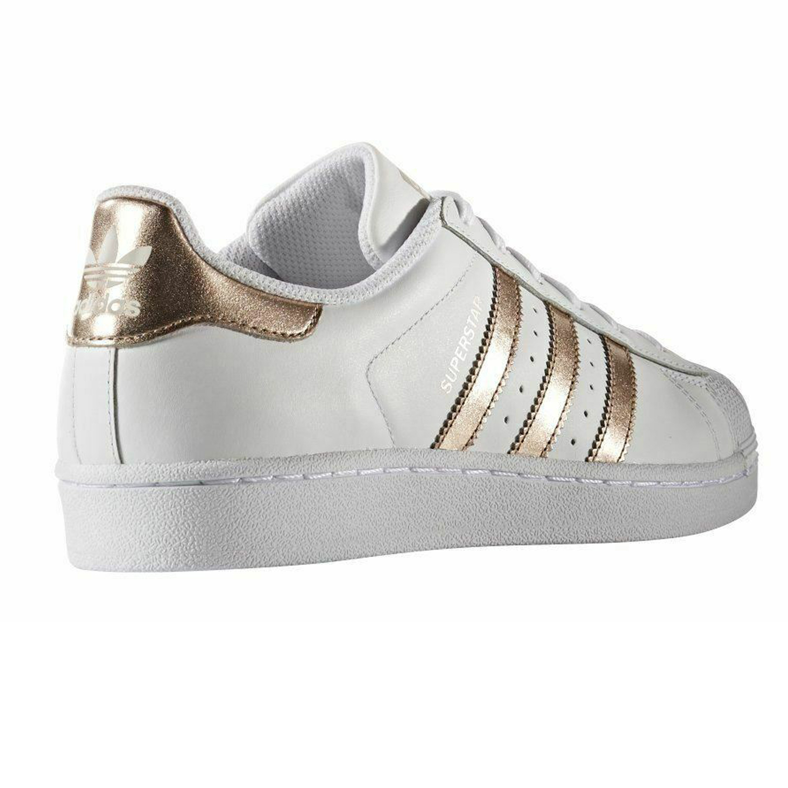 adidas Originals Superstar Herren Vintage Sneaker Turnschuhe BA8169 Weiß Gold adidas Originals Superstar Herren Vintage Sneaker Turnschuhe BA8169 Weiß Gold