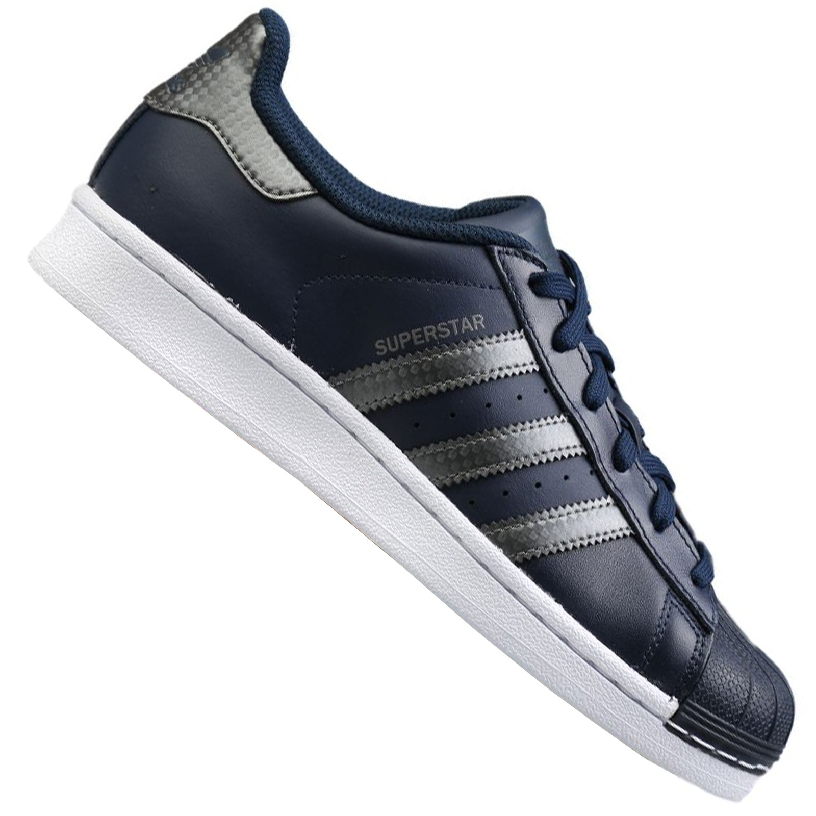 adidas Originals Superstar Damen Sneaker Turnschuhe Navy Blau Night Metal adidas Originals Superstar Damen Sneaker Turnschuhe Navy Blau Night Metal