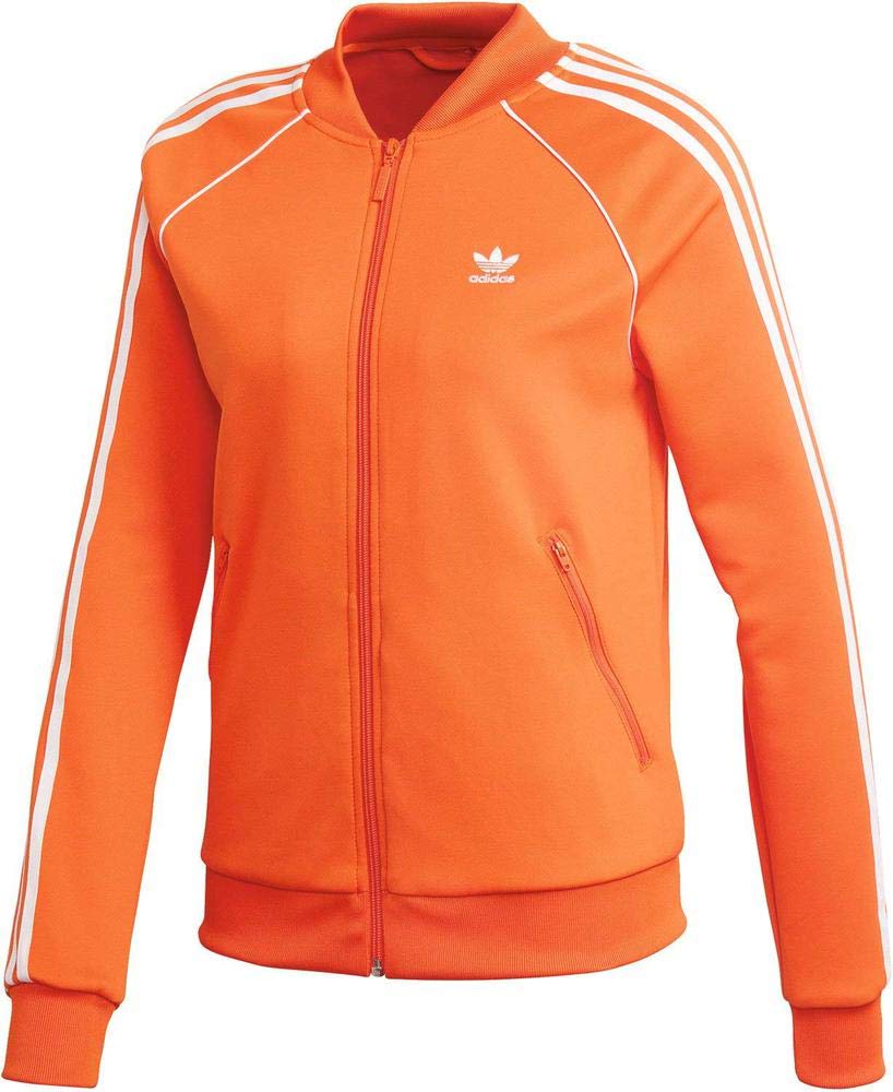 adidas Originals Damen Superstar TT Track Top Sportjacke Trainings Jacke Orange adidas Originals Damen Superstar TT Track Top Sportjacke Trainings Jacke Orange