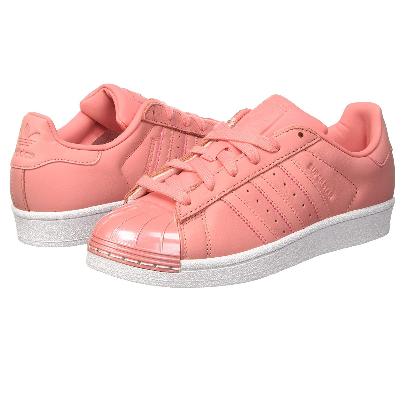 adidas superstar glossy toe rose