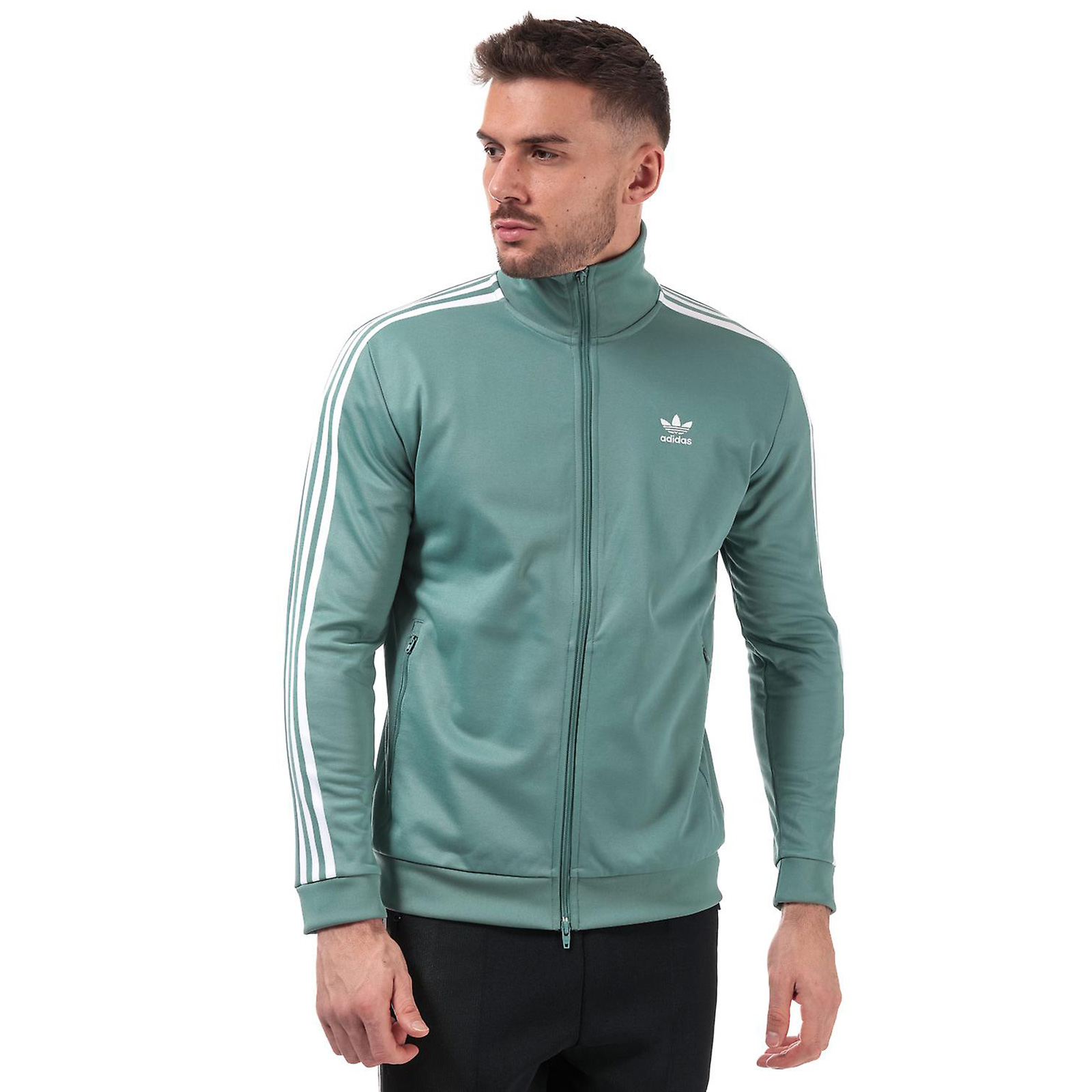 adidas Originals Beckenbauer TT Track Top Europa Trainings Jacke Vapeur Steel Gr | eBay