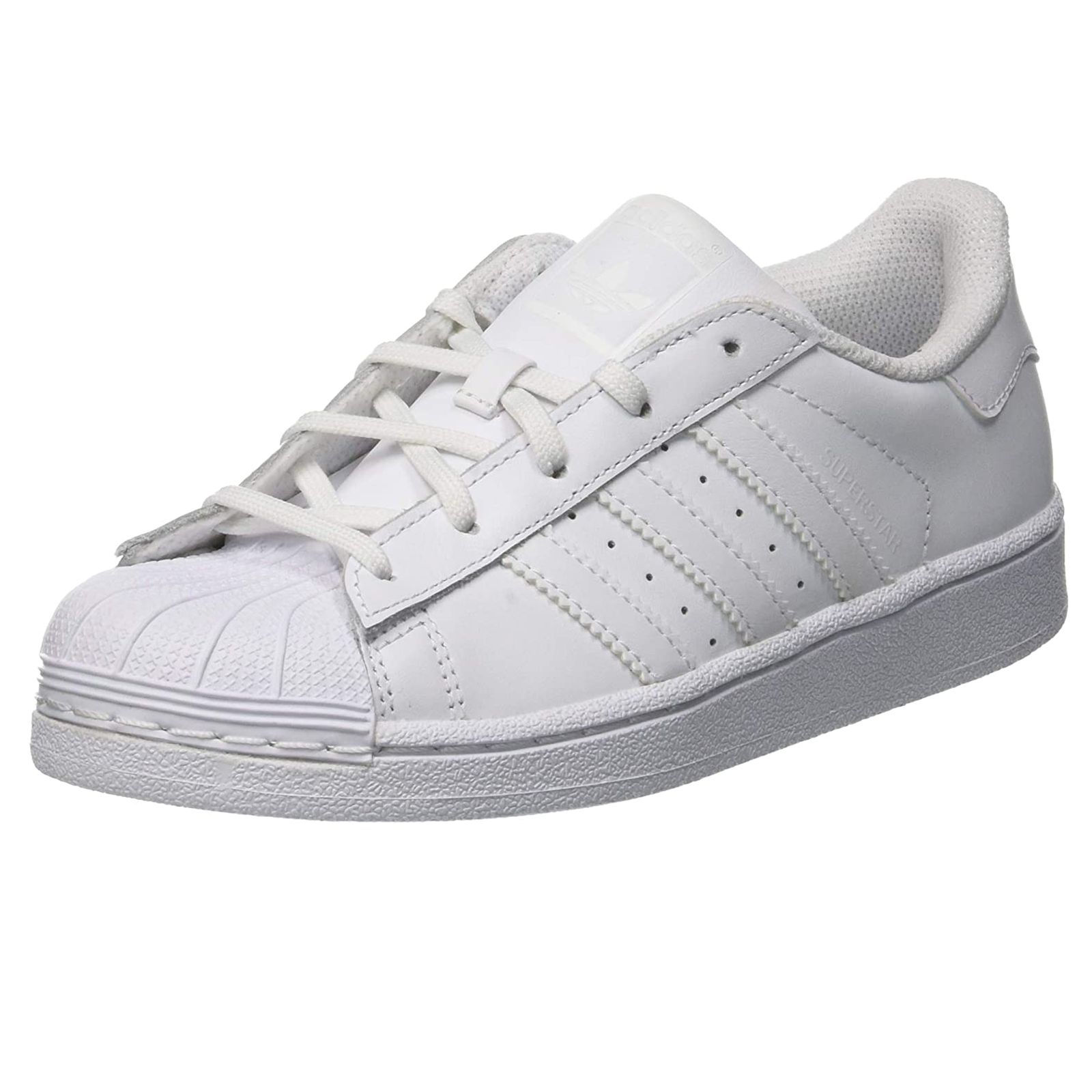 Adidas Originals Superstar Boys Girls Kids Shoes Sneakers White | eBay