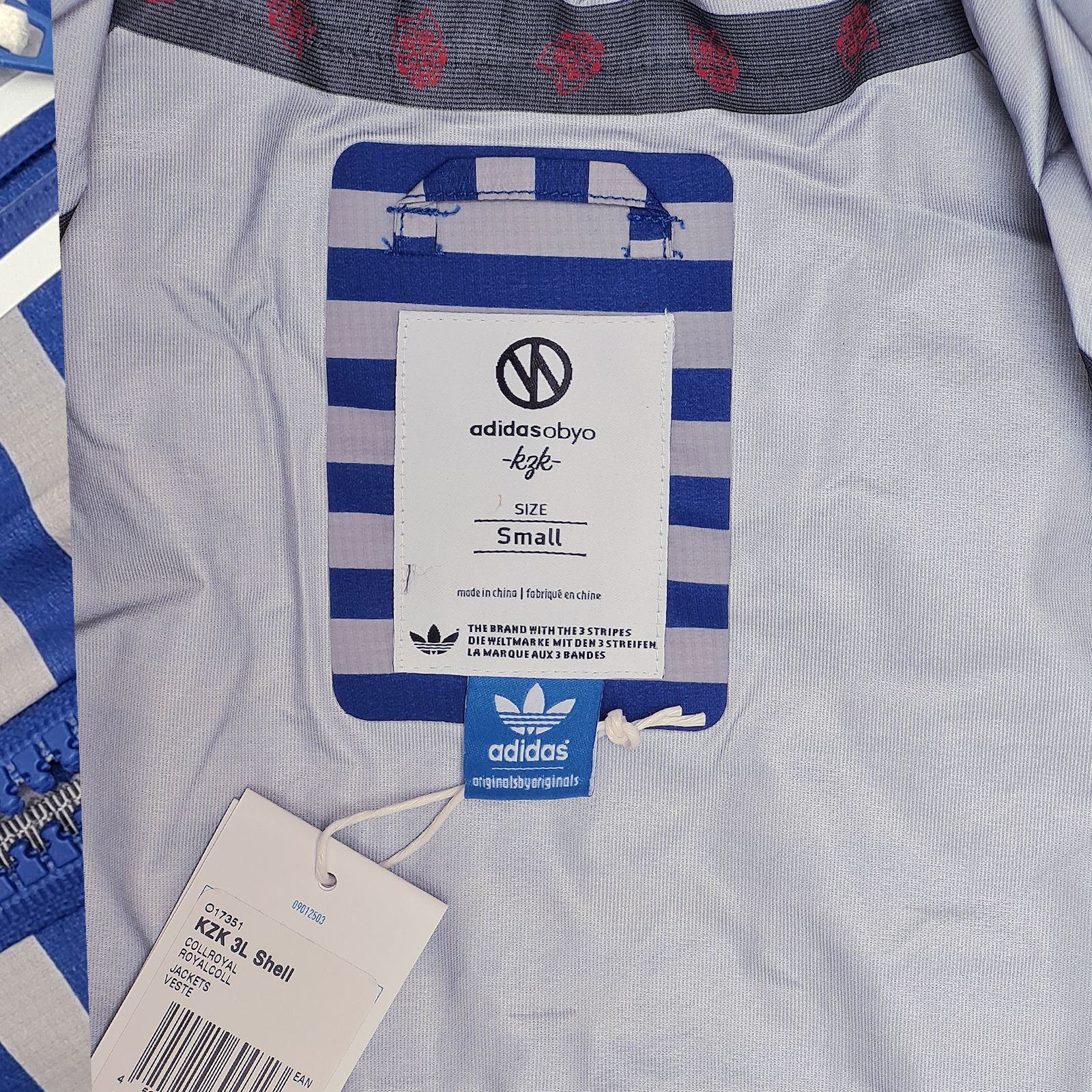 Adidas Originals ObyO Kazuki Kuraishi KZK 3L Shell Herren Jacke