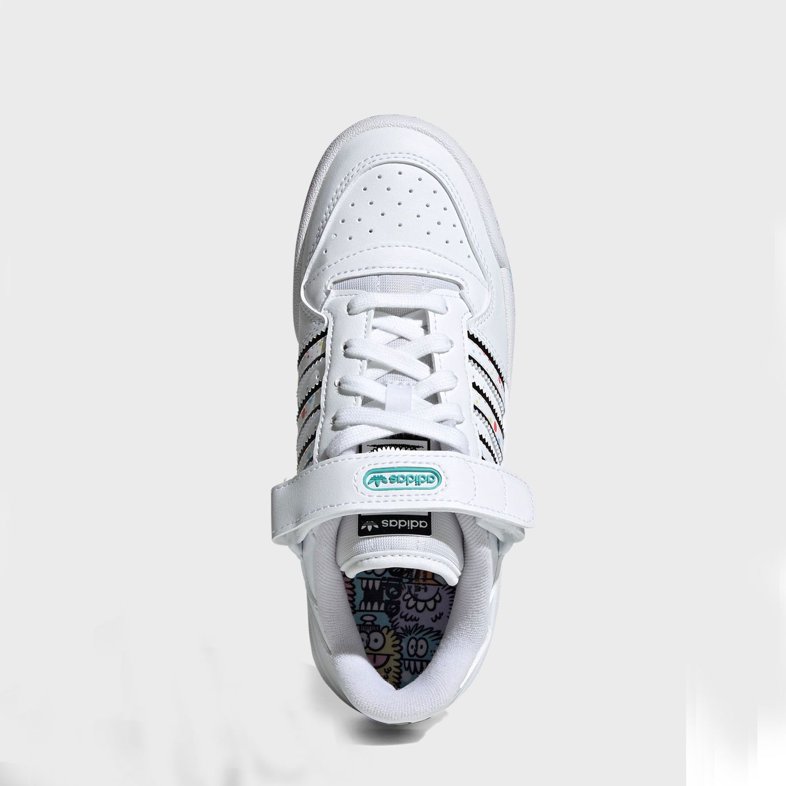 スニーカー adidas Originals FORUM LOW CL SHOES IH7914 adidas Forum Low CL Shoes - White | Free Shipping with