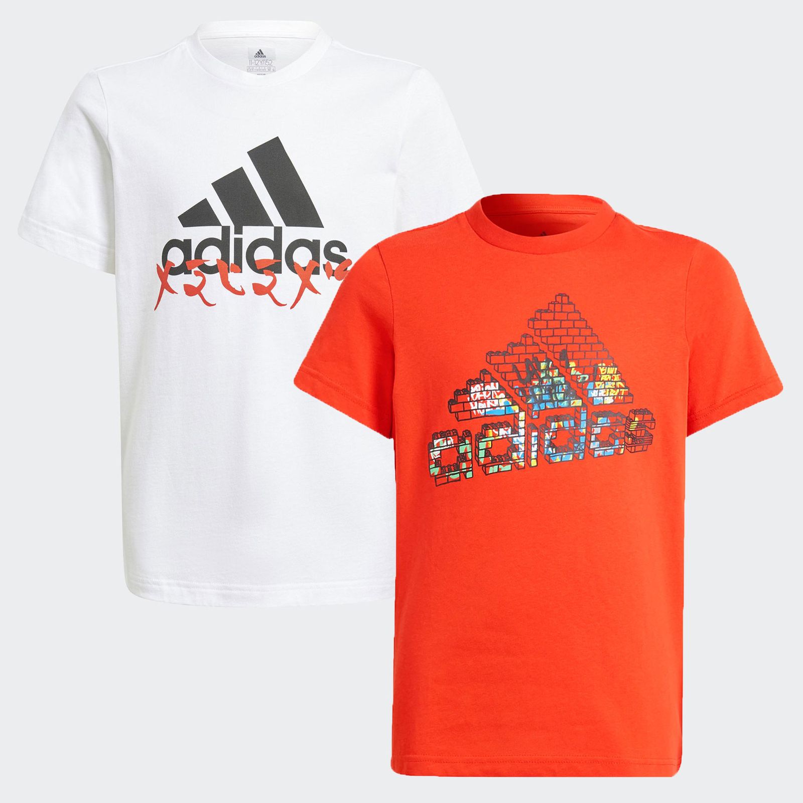 Adidas X Lego ® Kids T-Shirt Ninja Building Bricks Sport & Leisure