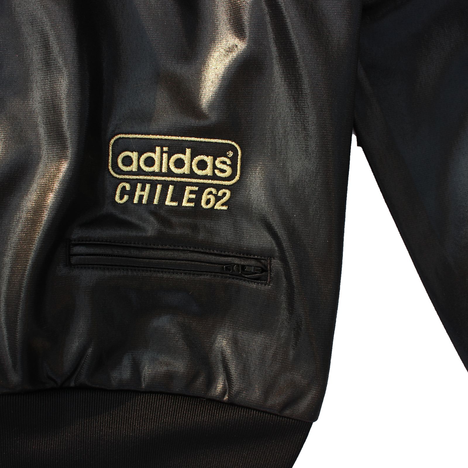 Adidas Chile 62 Gloss Tracksuit Jacket or Pants Retro Wet Look | eBay