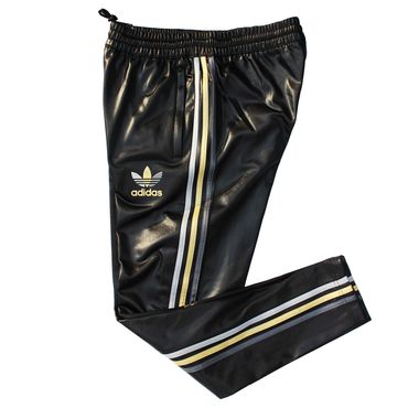 Adidas Chile 62 Shiny Tracksuit Jacket Or Trousers Retro Wet Look