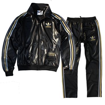 ジャケット Adidas Chile 62 Gloss Tracksuit Jacket or Pants Retro Wet Look | eBay