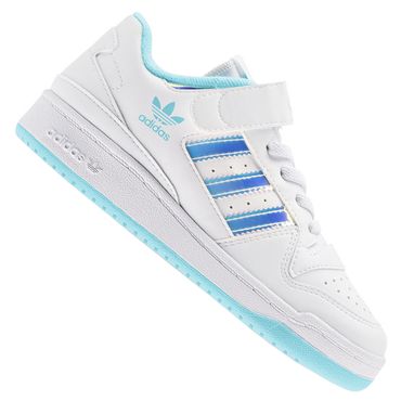 Adidas Forum Iridescent Low 84 Children Trainers Shoes Touch