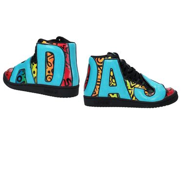 Adidas Originals JS Letters Multicolor High Top Sneaker Jeremy