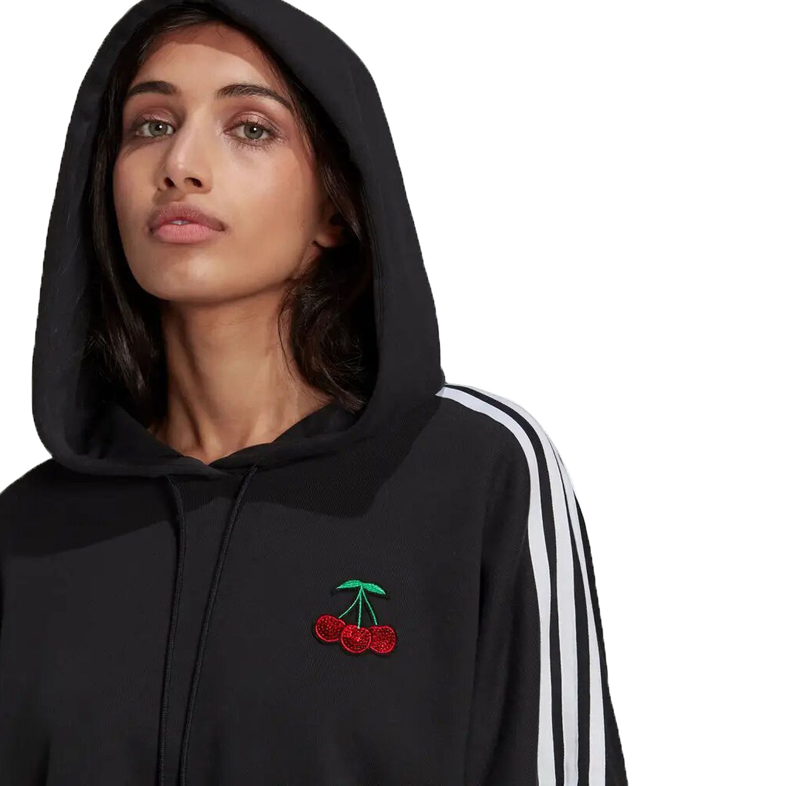 Adidas X Her Studio London Cherry Cropped Hoodie Sweatshirt