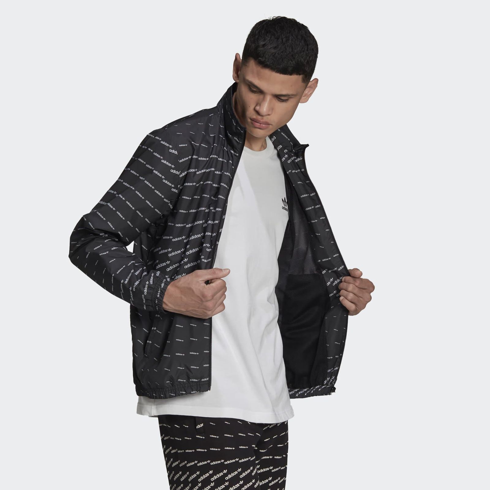Adidas Originals Monogram TT Track Top Training Jacket Windbreaker