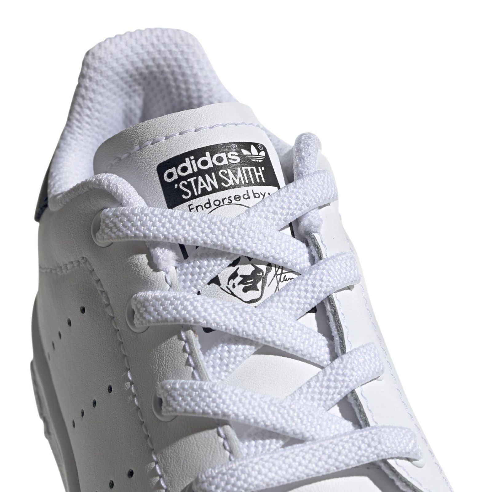 Adidas Originals Stan Smith Trainers Children Touch Fastener White