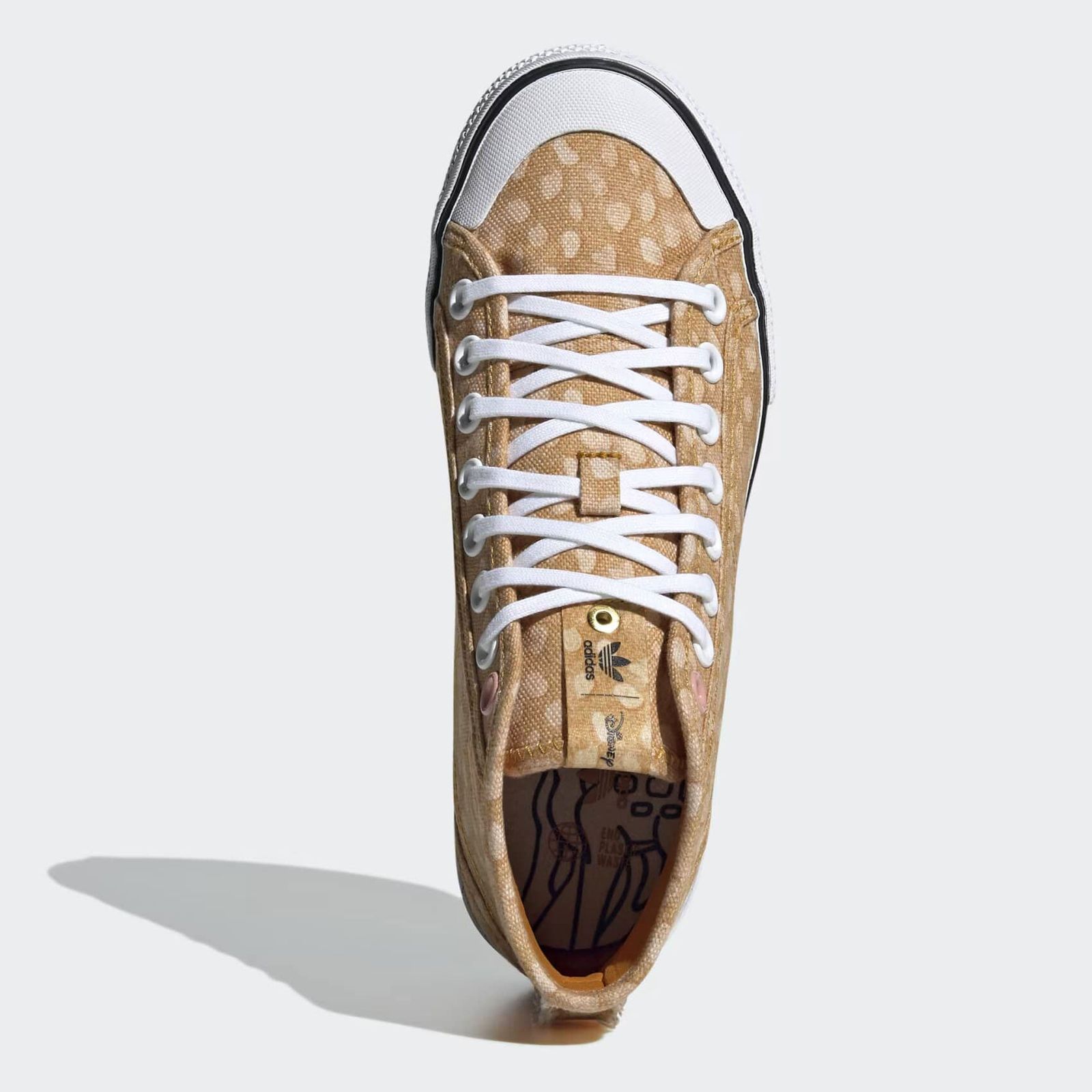 Adidas Originals X Disney Bambi Nizza Trek Fawn Platform Sneaker