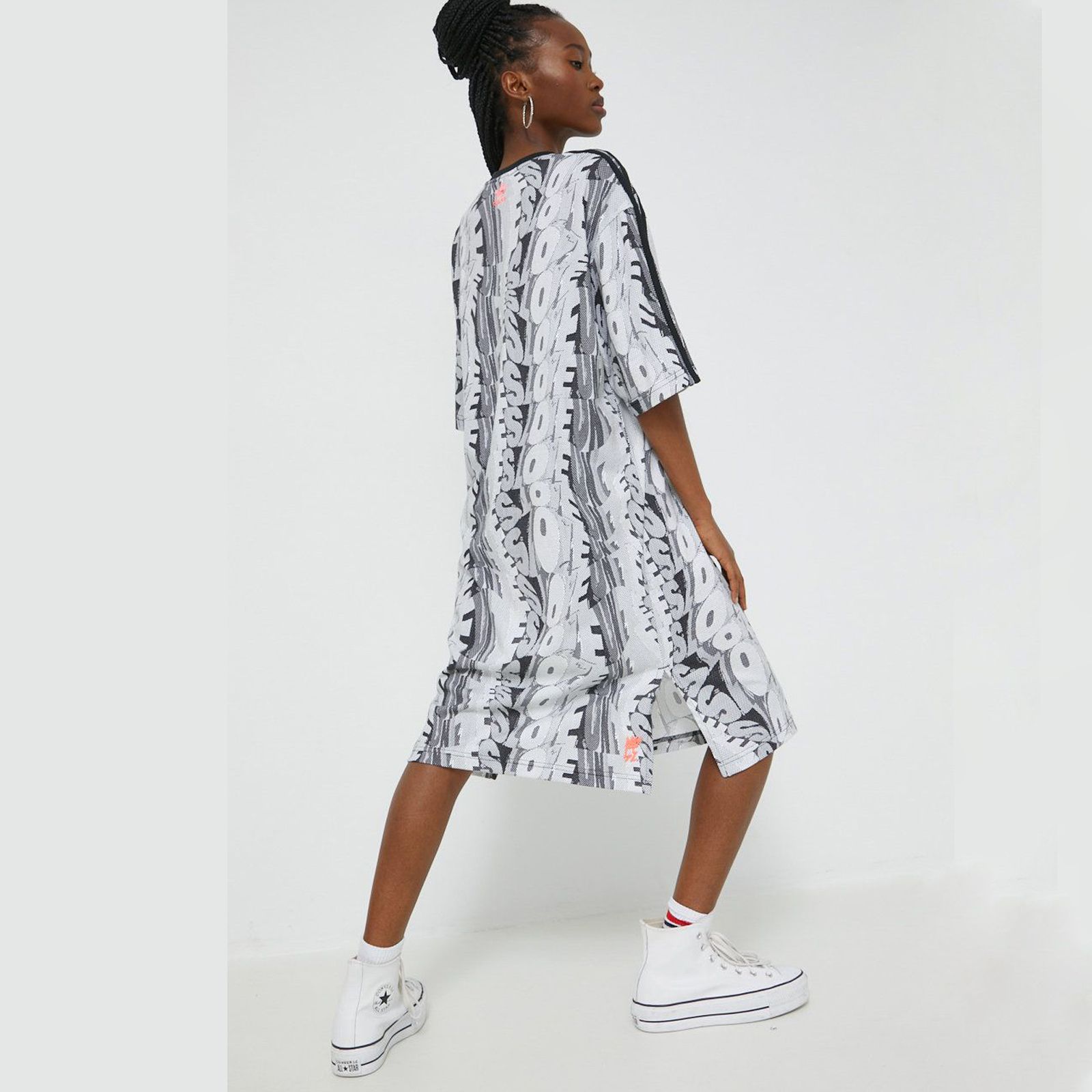 U*様 L.G.B. カットソー Adidas Originals Love Unites Pride LGBTQ Doodle Tee Dress Oversize