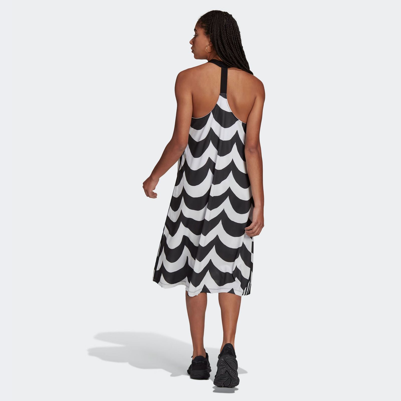 Adidas X Marimekko Tank Dress Fashion Midi Dress Summer Dress
