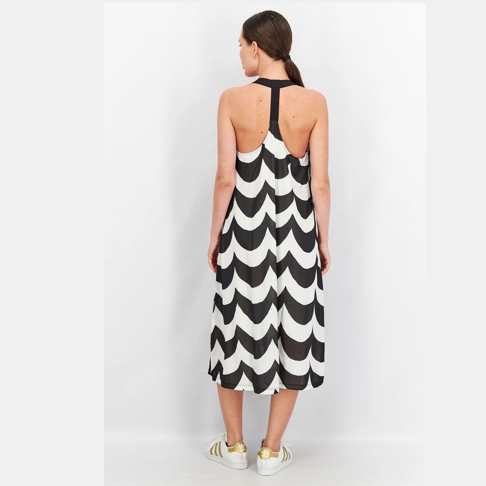 Adidas X Marimekko Tank Dress Fashion Midi Dress Summer