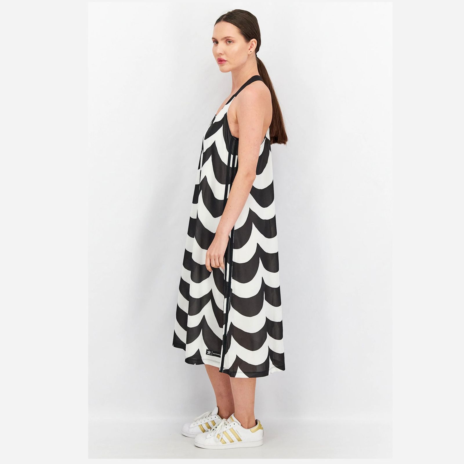 Adidas X Marimekko Tank Dress Fashion Midi Dress Summer