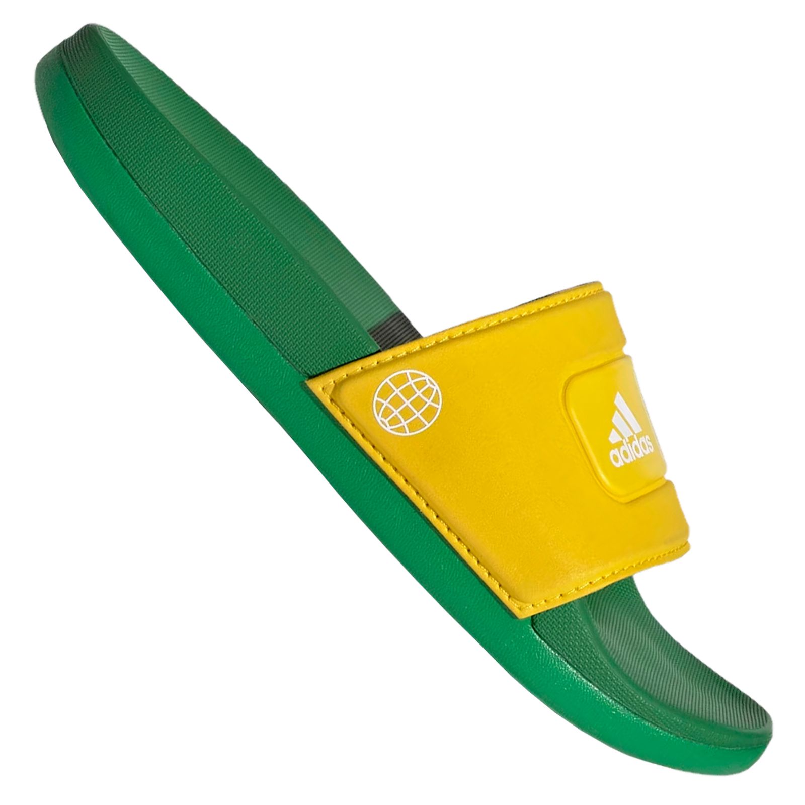 Adidas X Lego ® Kids Adilette Comfort Bathing Shoes Sandal Yellow