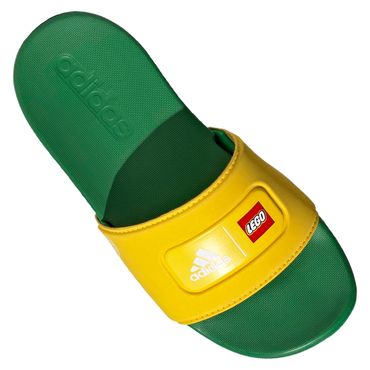 Adidas X Lego ® Kids Adilette Comfort Bathing Shoes Sandal Yellow