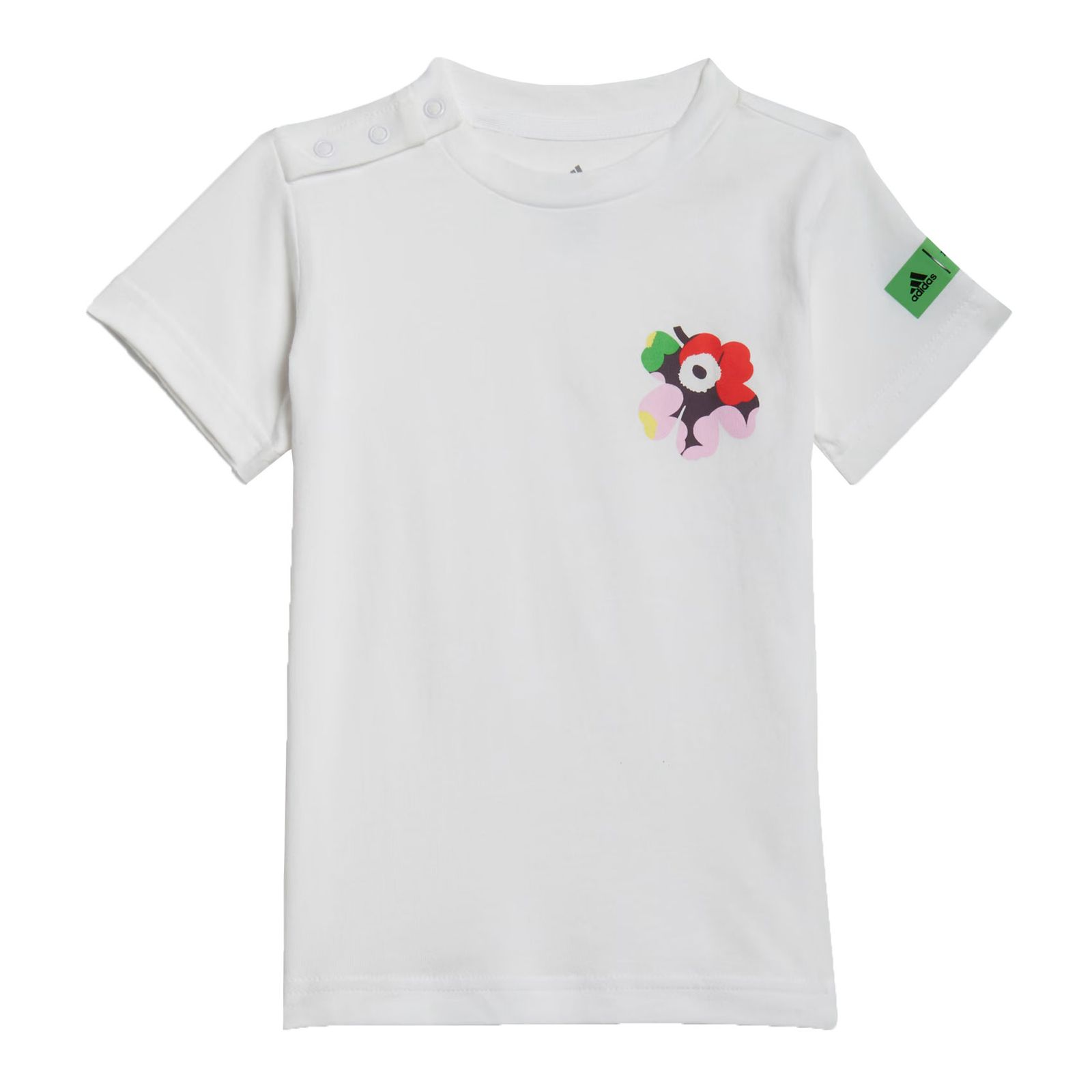 Adidas X Marimekko Girls Summer Outfit Kids Sport Set Shirt
